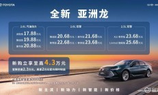 比旧款便宜4.3万！这一次全新亚洲龙“真香”了吗？